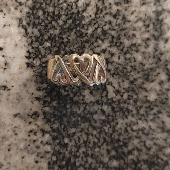 Loving Heart - Silver - Tiffany & Co. Ring, Size 6.5 - Picture 6 of 16